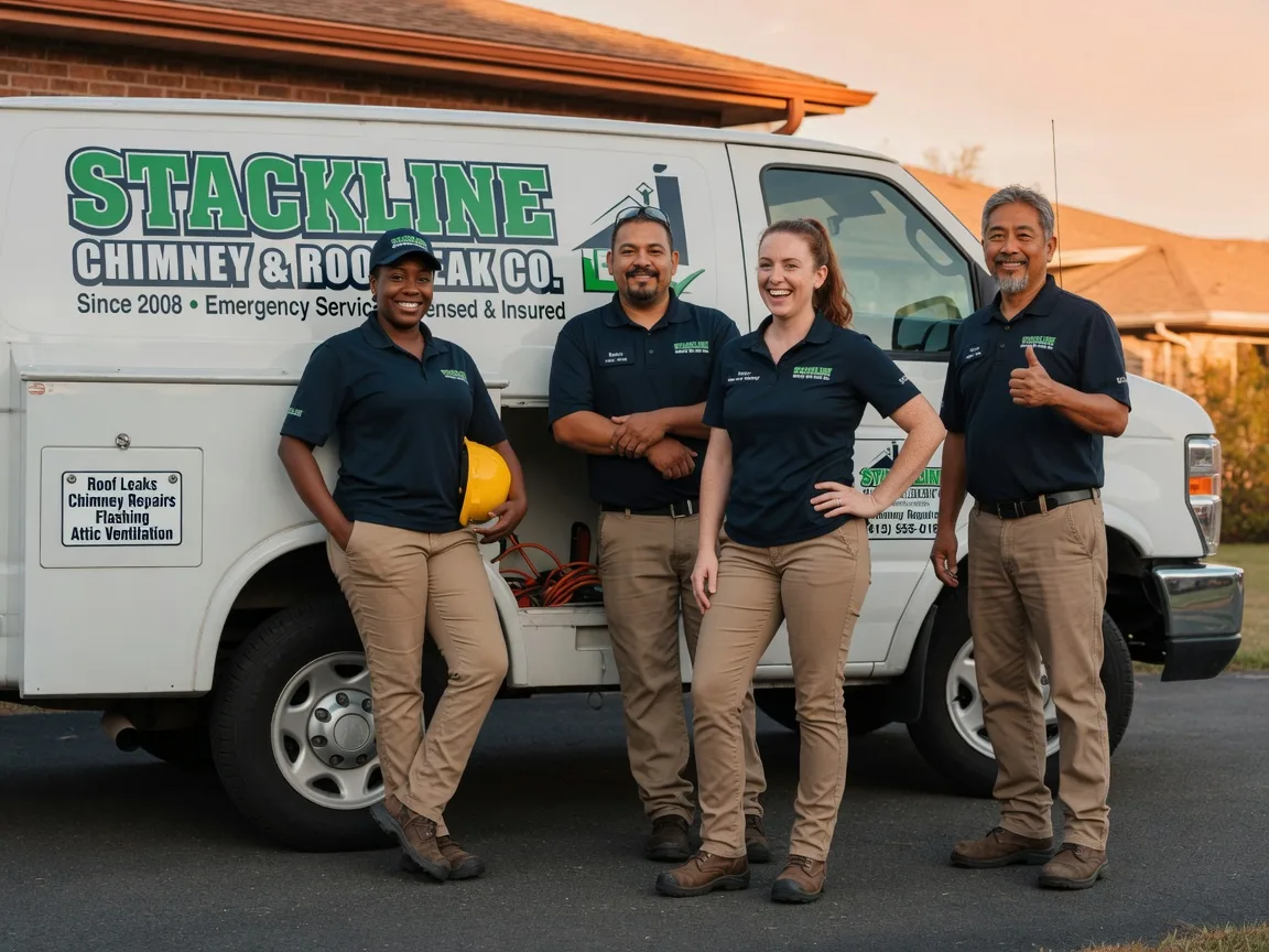 Chimney flashing repair company in Colo, IA